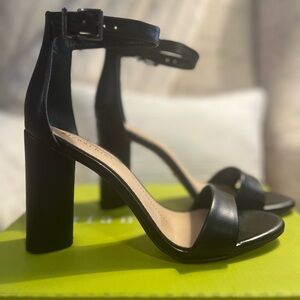 High heels beautiful sandals